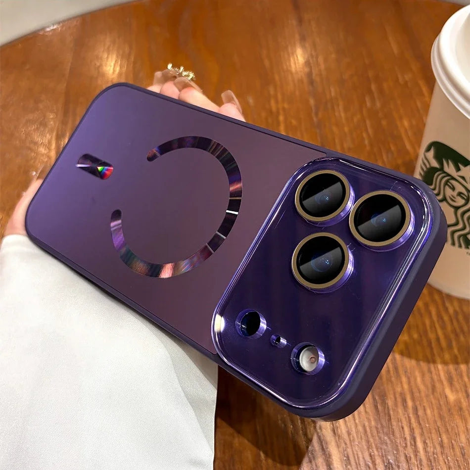 💜💖📱 جراب ايفون 17 فاخر . لمعة . حماية للعدسات . ✨