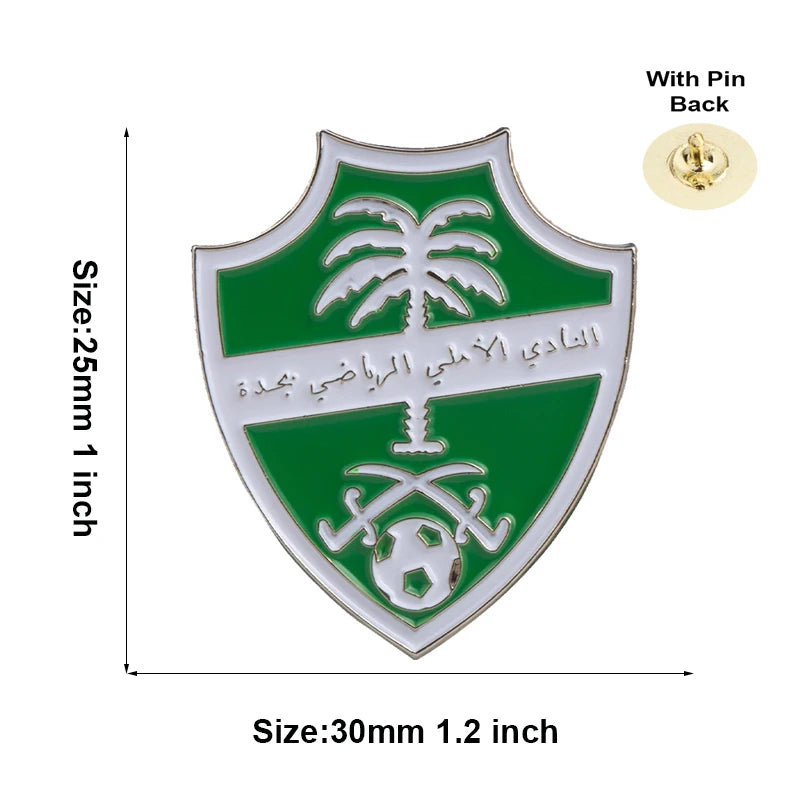 🇸🇦 دبوس علم المملكة العربية السعودية - بروش معدني راقي 🇸🇦