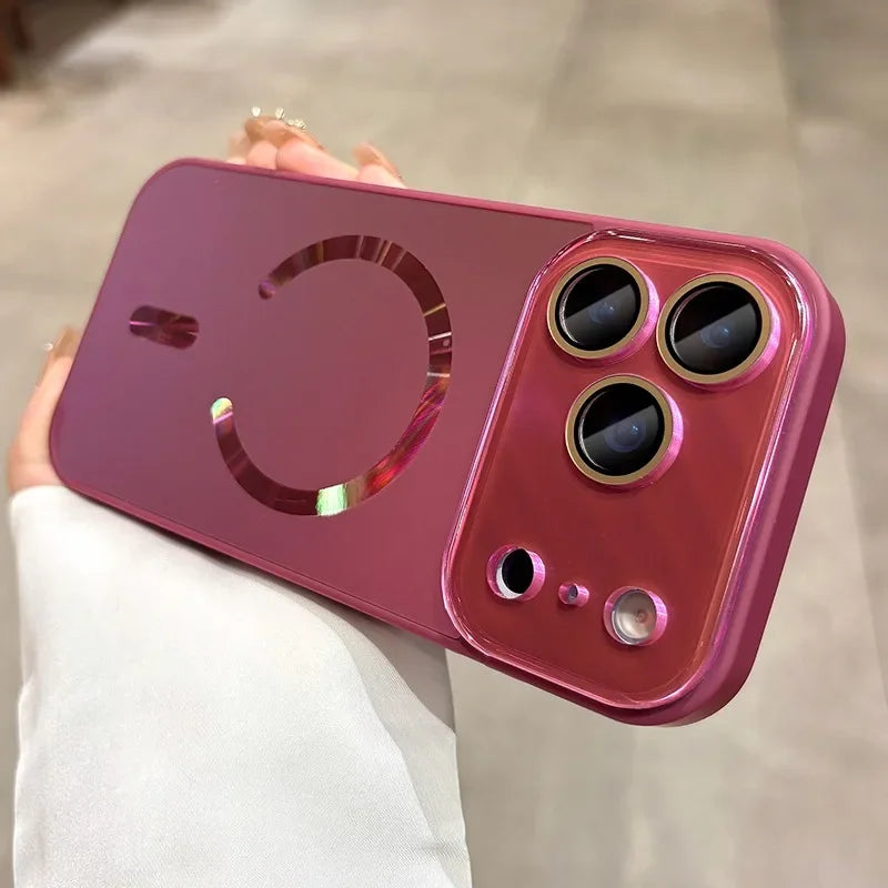 💜💖📱 جراب ايفون 17 فاخر . لمعة . حماية للعدسات . ✨