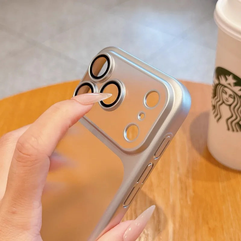 📱 **جراب آيفون 17 برو ماكس المطلي بالطلاء الكهربائي بملمس ماتي فاخر** ✨