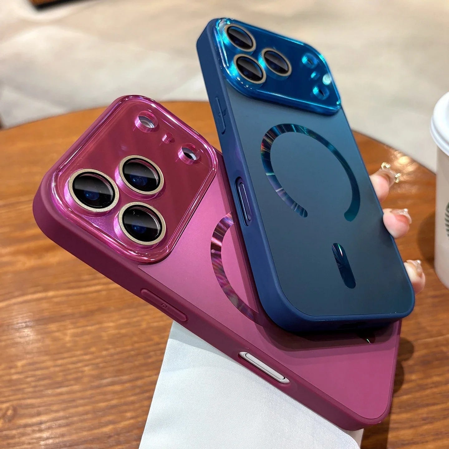 💜💖📱 جراب ايفون 17 فاخر . لمعة . حماية للعدسات . ✨