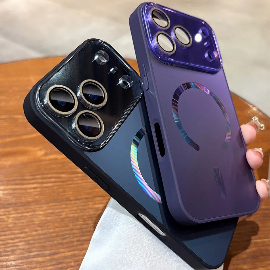 💜💖📱 جراب ايفون 17 فاخر . لمعة . حماية للعدسات . ✨