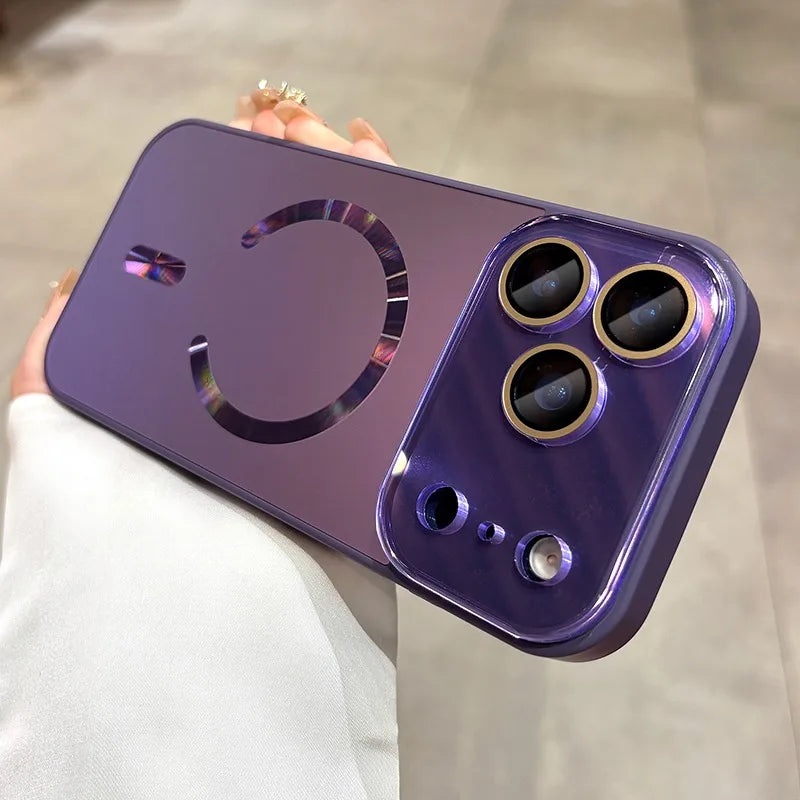 💜💖📱 جراب ايفون 17 فاخر . لمعة . حماية للعدسات . ✨