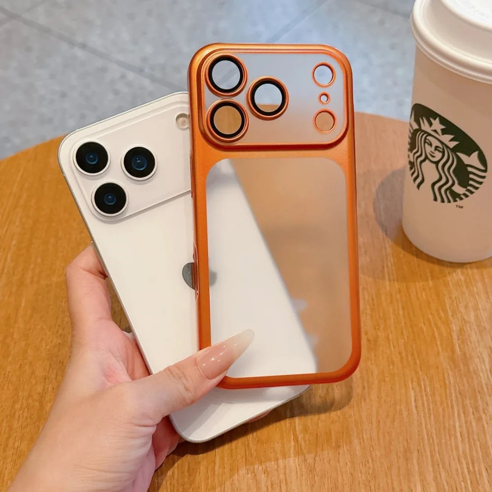 🌟 **جراب آيفون 17 برو ماكس الرسمي شفاف غير لامع** ✨