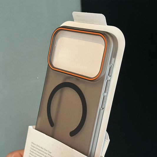 📱 **الجراب الرسمي الشفاف غير اللامع لآيفون - متوافق مع MagSafe** ✨