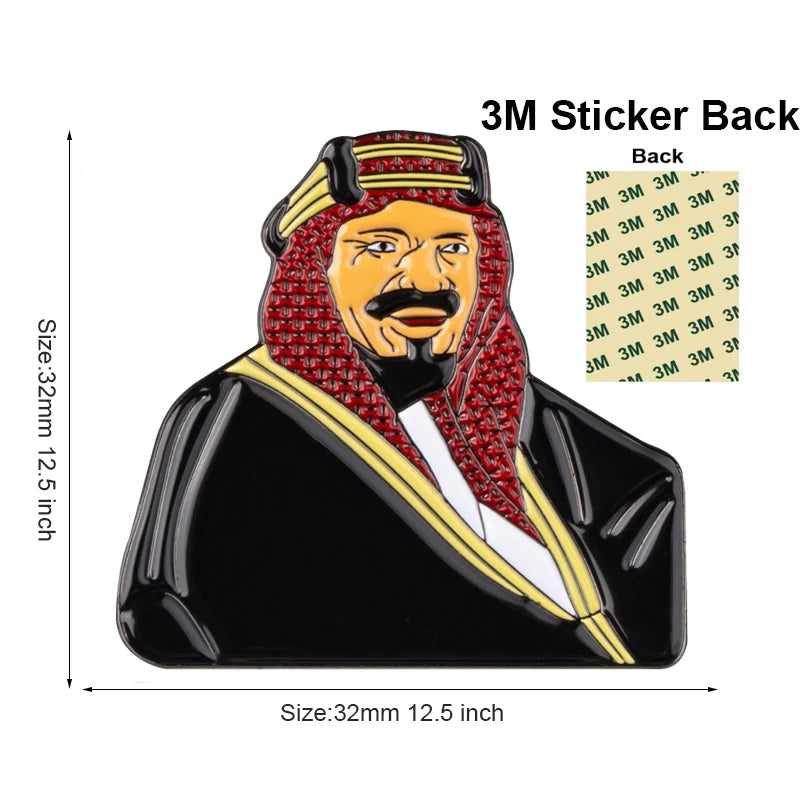 🇸🇦 قطع  معدنية ملونة مع ملصق 3M للهواتف  
