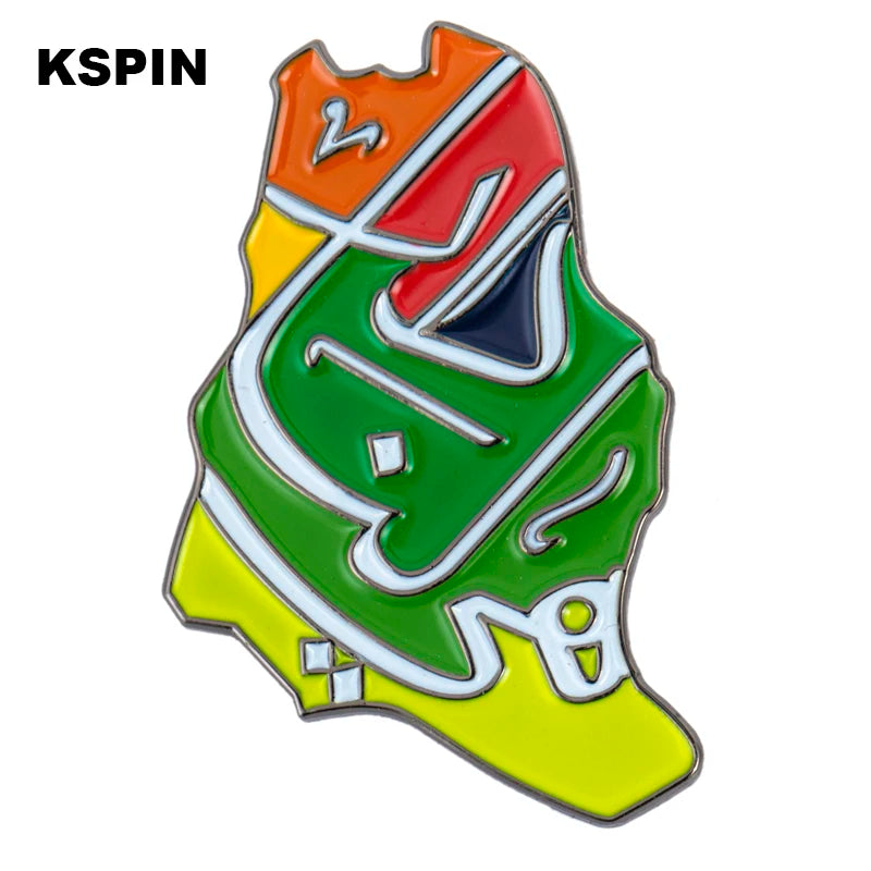 🇸🇦 دبوس علم المملكة العربية السعودية - بروش معدني راقي 🇸🇦