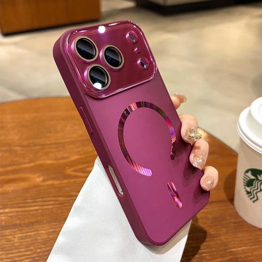 💜💖📱 جراب ايفون 17 فاخر . لمعة . حماية للعدسات . ✨