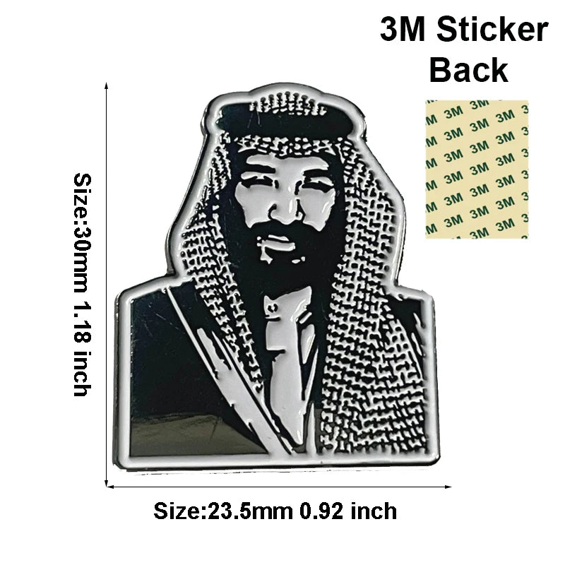 🇸🇦 قطع  معدنية ملونة مع ملصق 3M للهواتف  