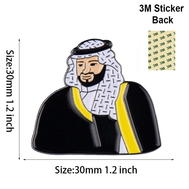 🇸🇦 قطع  معدنية ملونة مع ملصق 3M للهواتف  